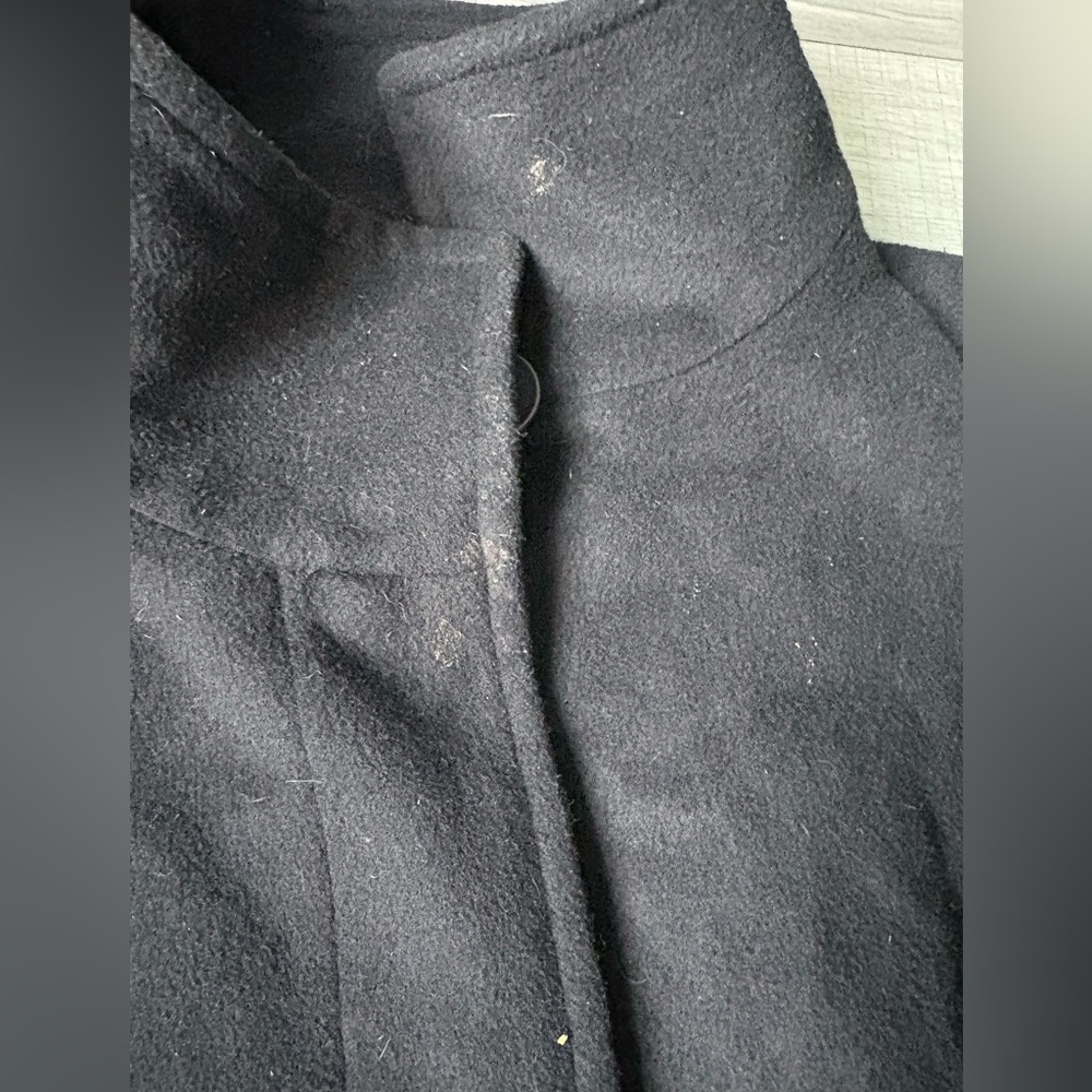Cole Haan Single Breasted Wool Blend Coat business professional casual office - Picture 6 of 14